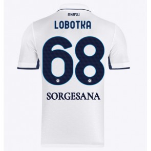 SSC Napoli Stanislav Lobotka #68 Bortatröja 2024-25 Kortärmad